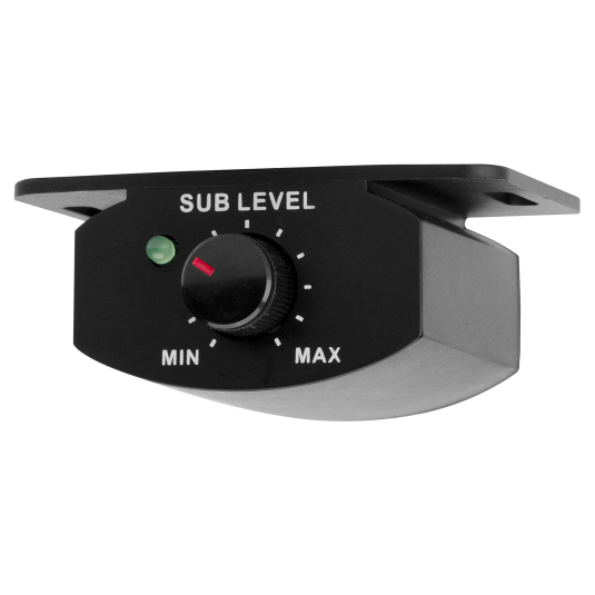 RBC - Black - Remote Bass Control. Dial in the perfect bass. - Hero image number null